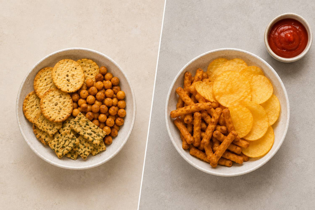 Baked vs Fried Snacks