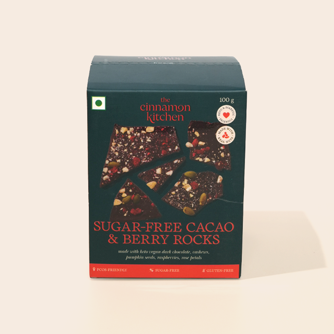 Sugar-Free Cacao & Berry Rocks