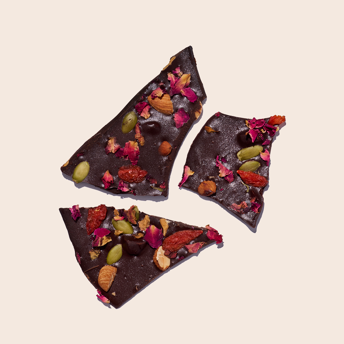 Sugar-Free Cacao & Berry Rocks