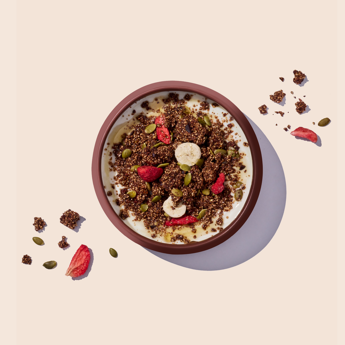 Berry & Banana Millet Granola