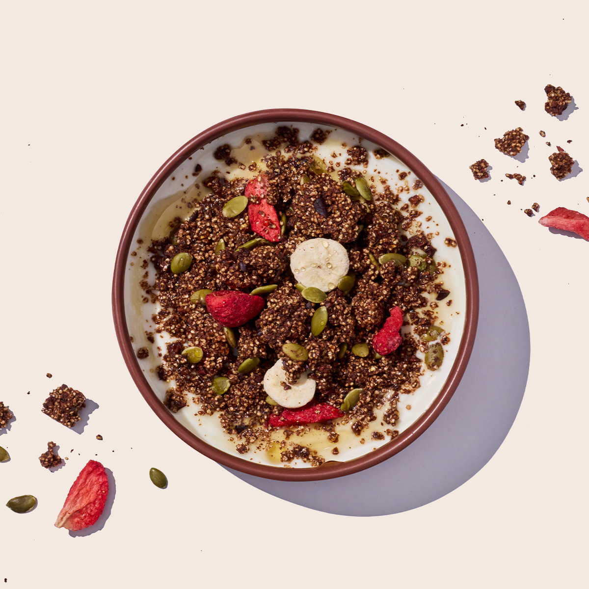 Berry & Banana Millet Granola