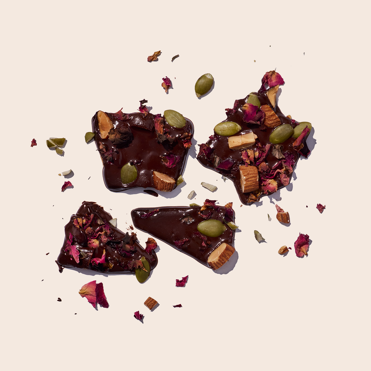 Sugar-Free Cacao & Berry Rocks