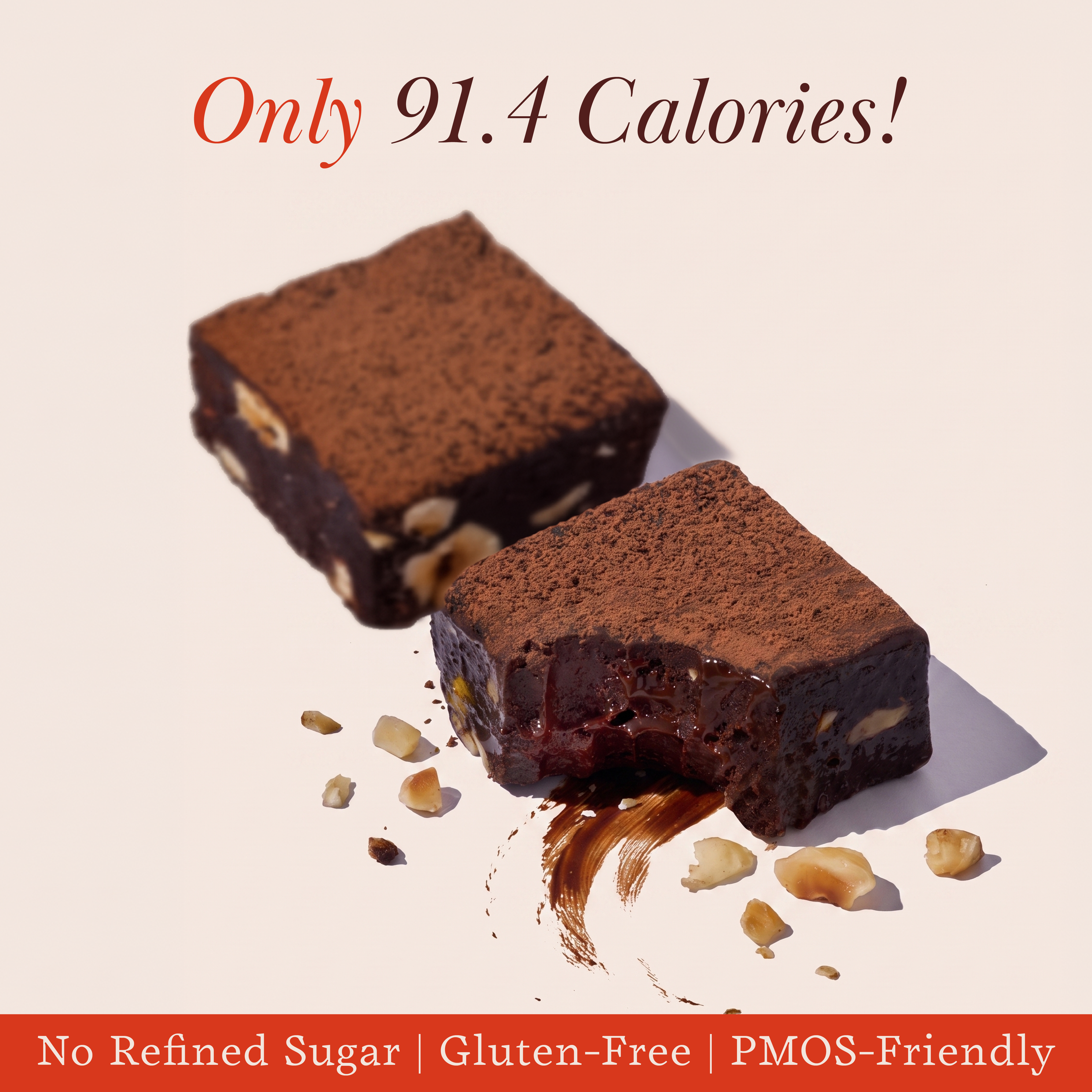 Cacao, Hazelnut & Date Fudge
