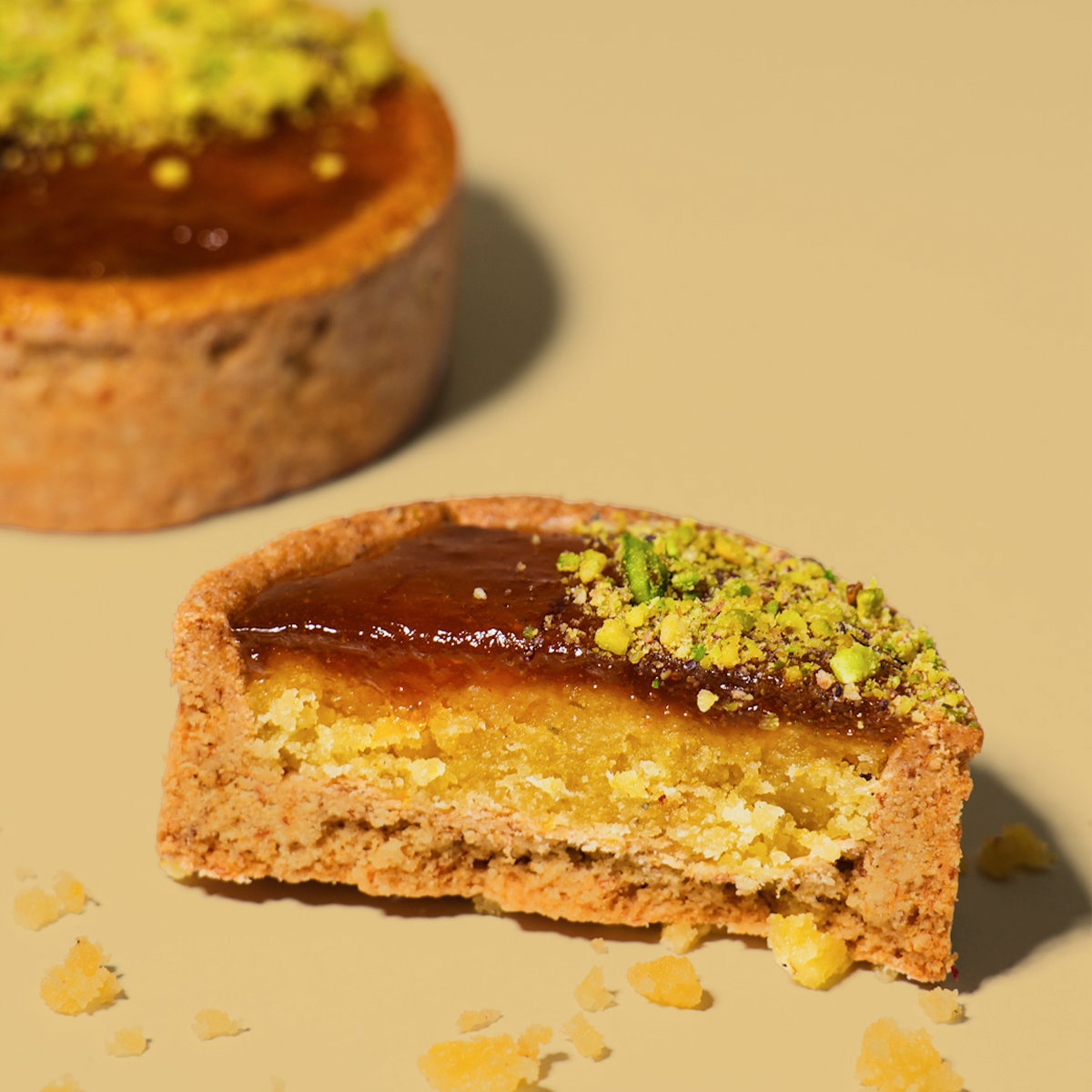 Moong & Mango Millet Tart