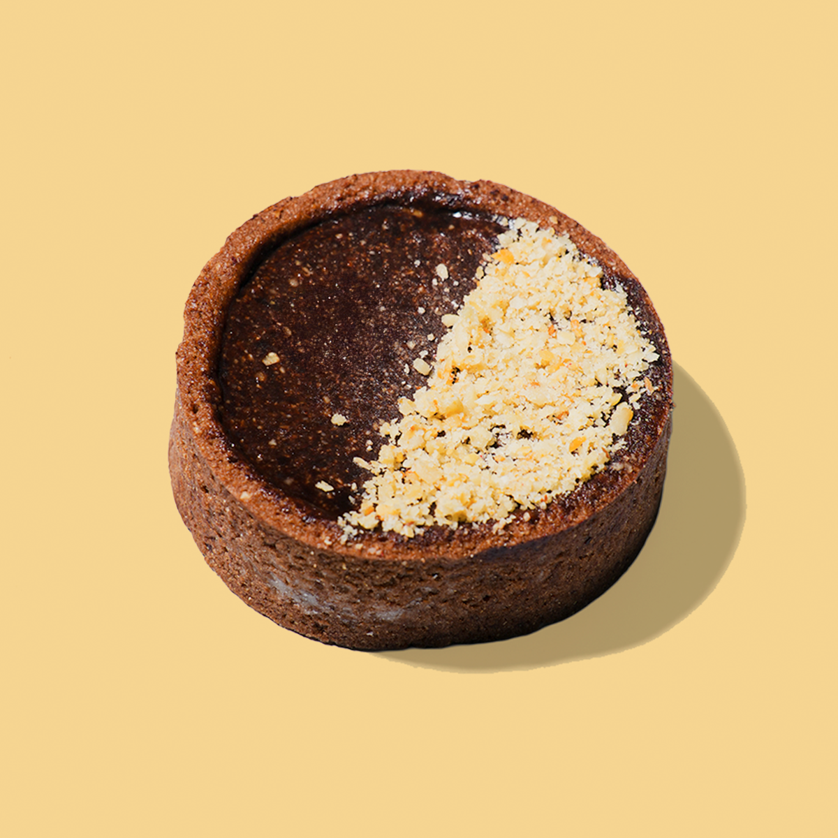 Cacao & Hazelnut Millet Tart