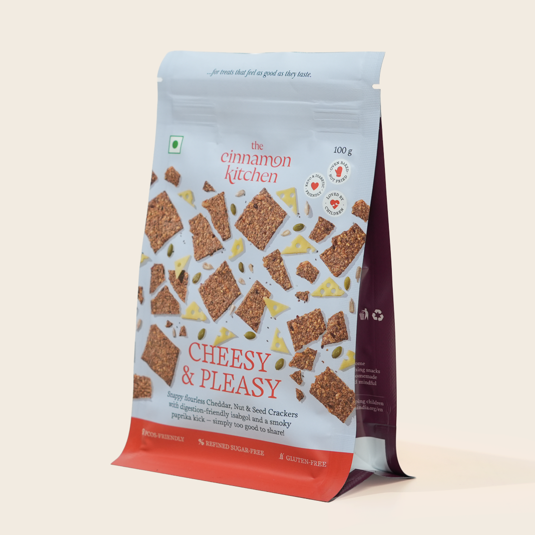Cheddar Nut & Seed Crackers