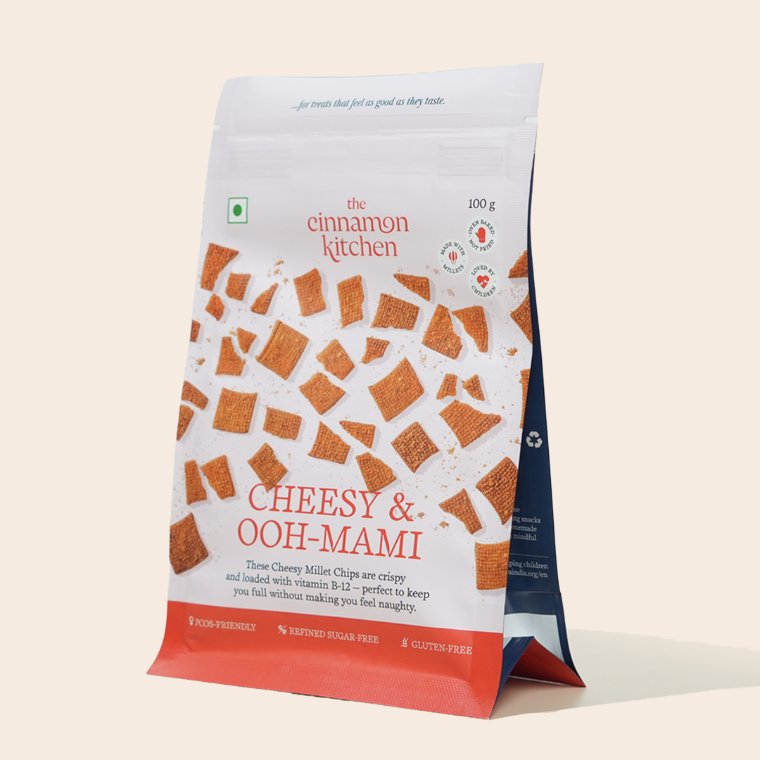 Cheesy Millet Chips