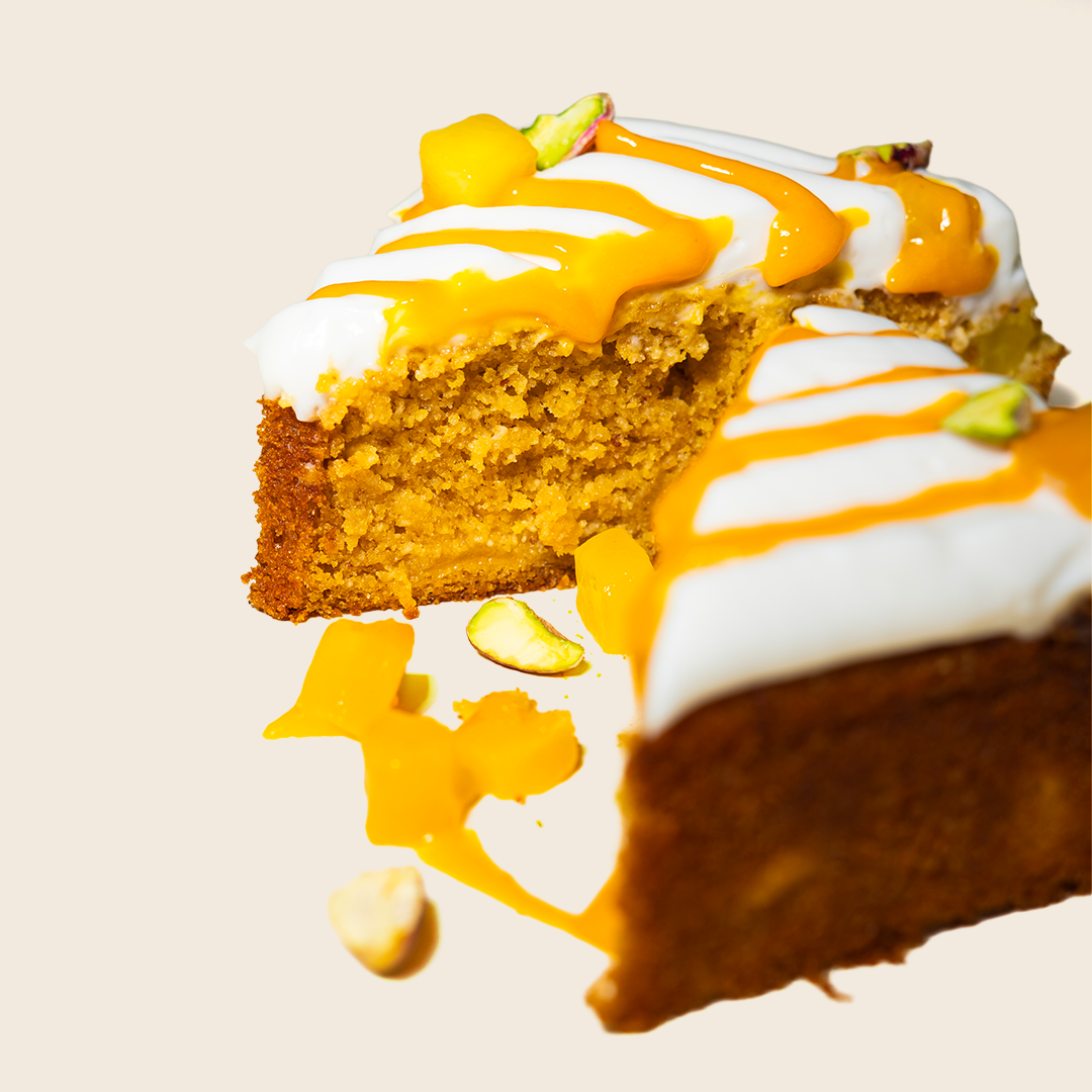 Mango & Vanilla Cake