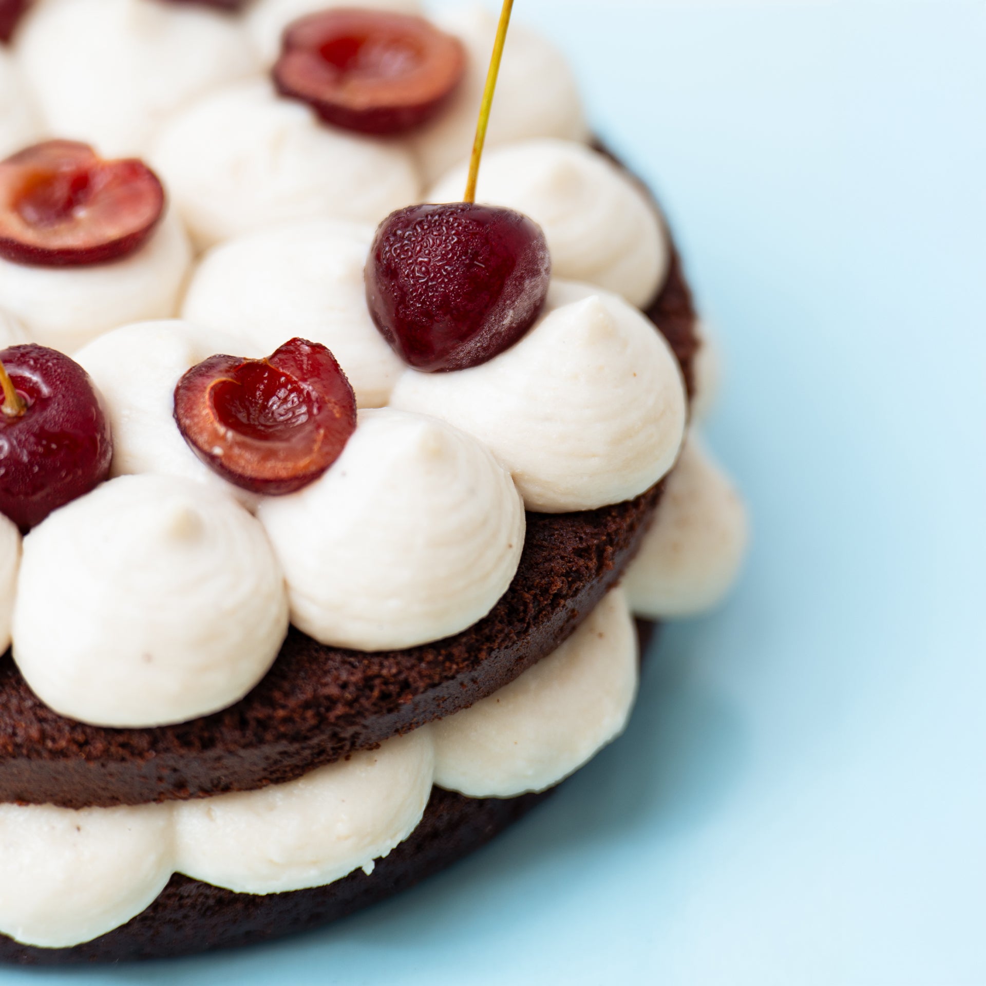 Cherry & Cacao Millet Cake