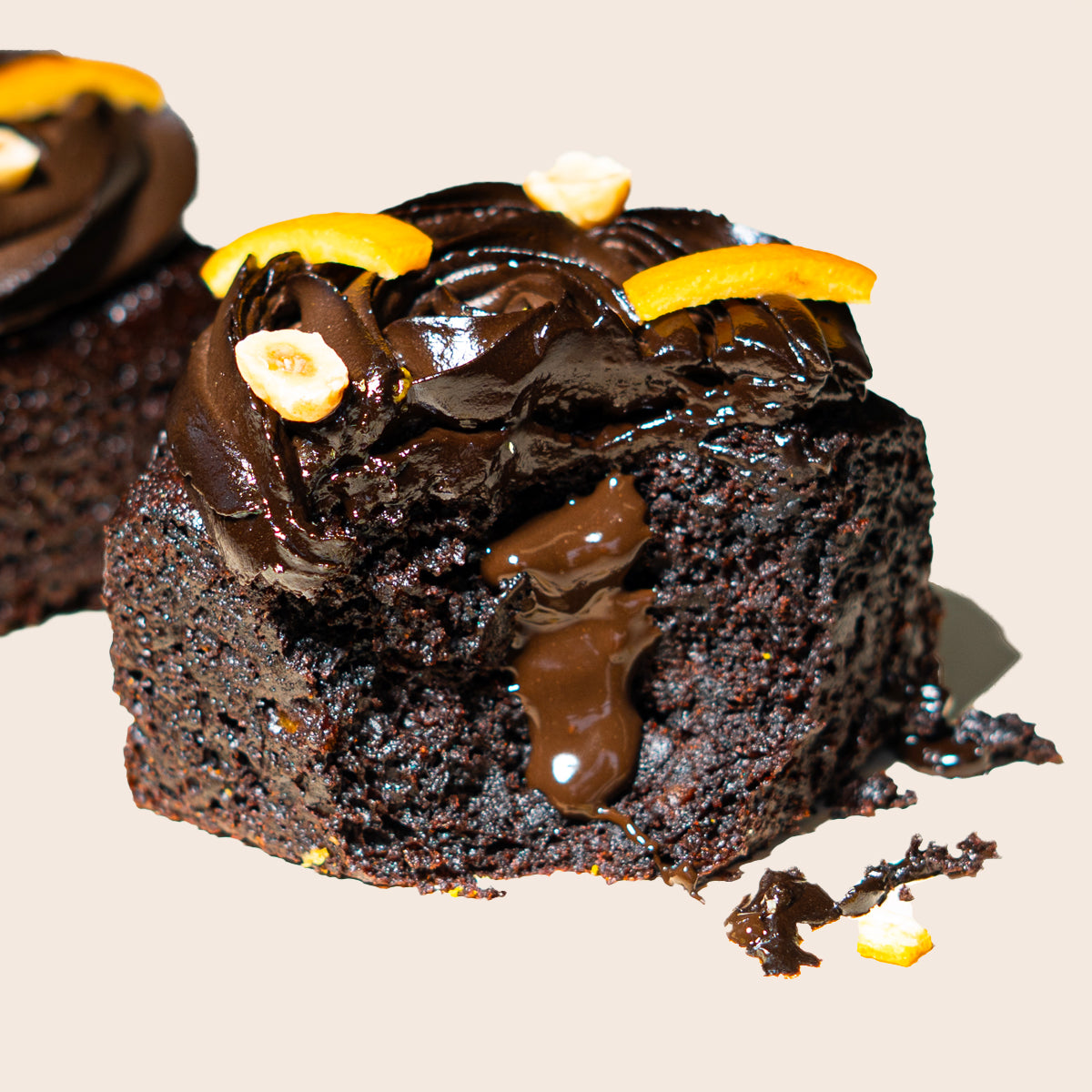 Orange & Cacao Millet Cake