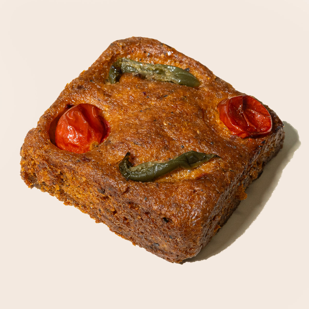 Jalapeno & Sundried Tomato Millet Focaccia