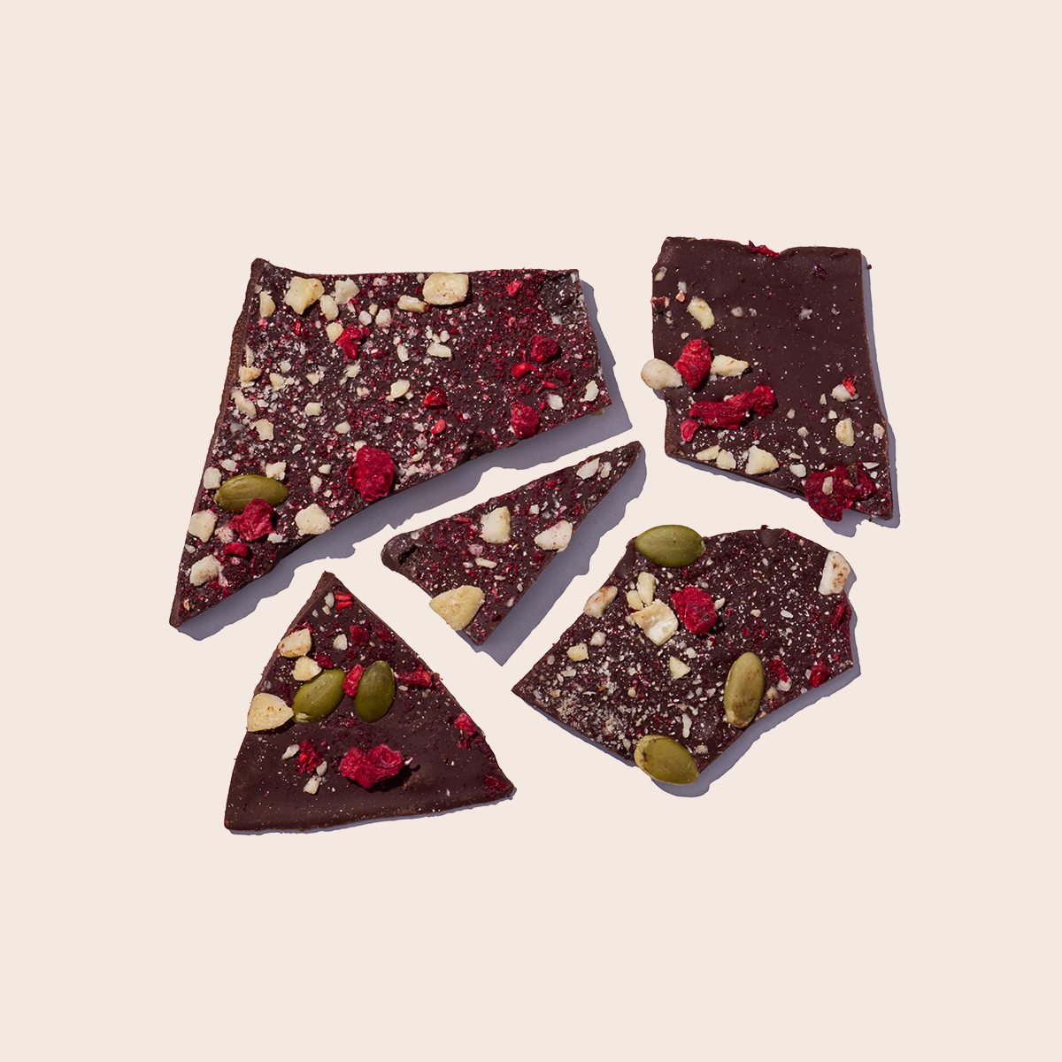Sugar-Free Cacao & Berry Rocks
