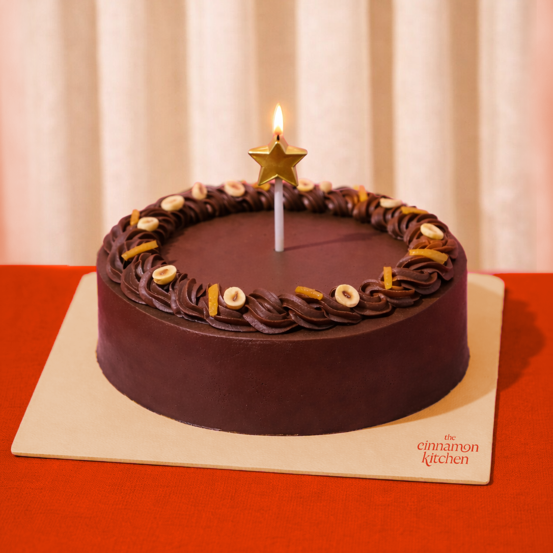 Orange & Cacao Millet Cake