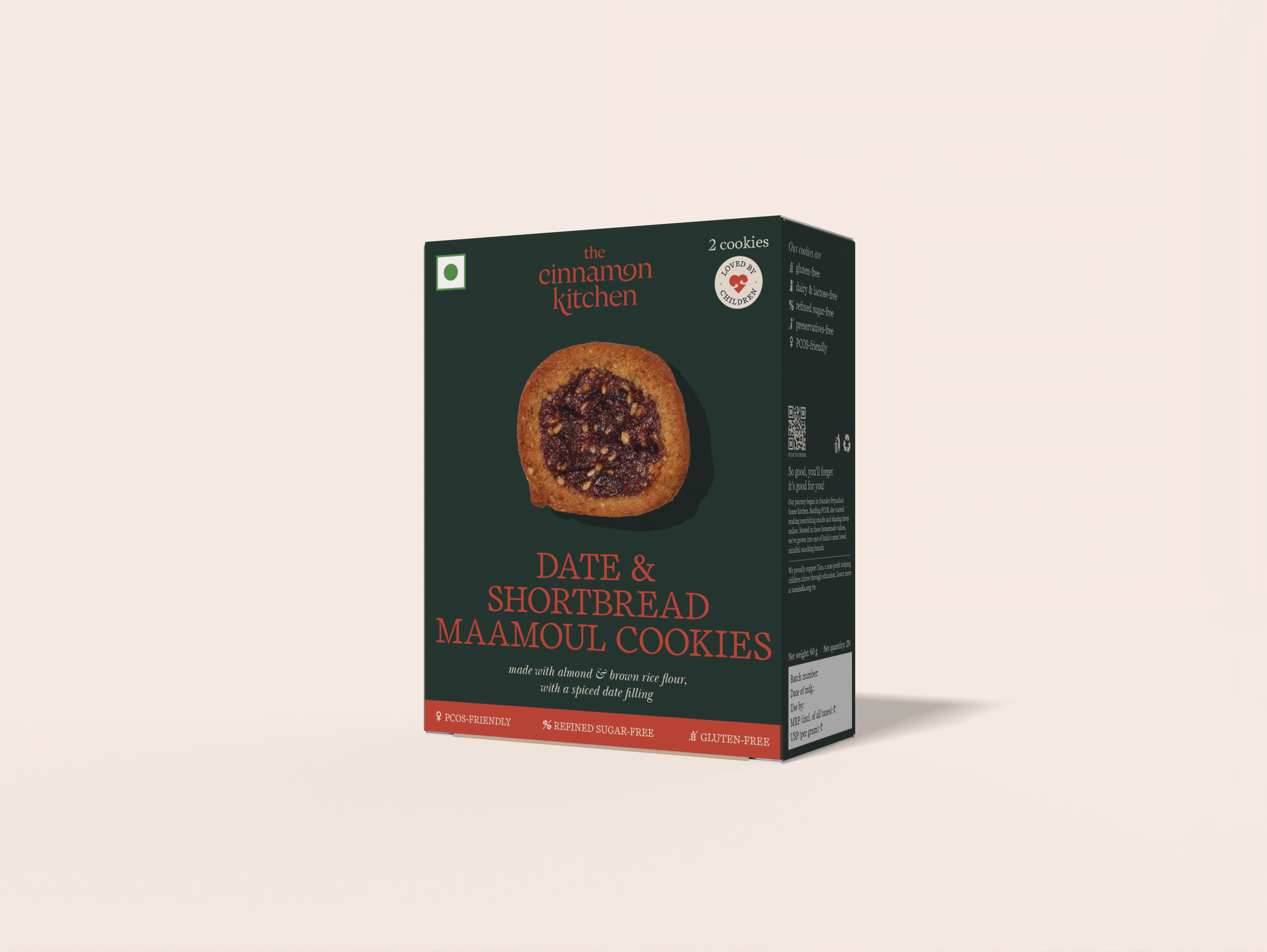 Date & Shortbread Maamoul Cookies