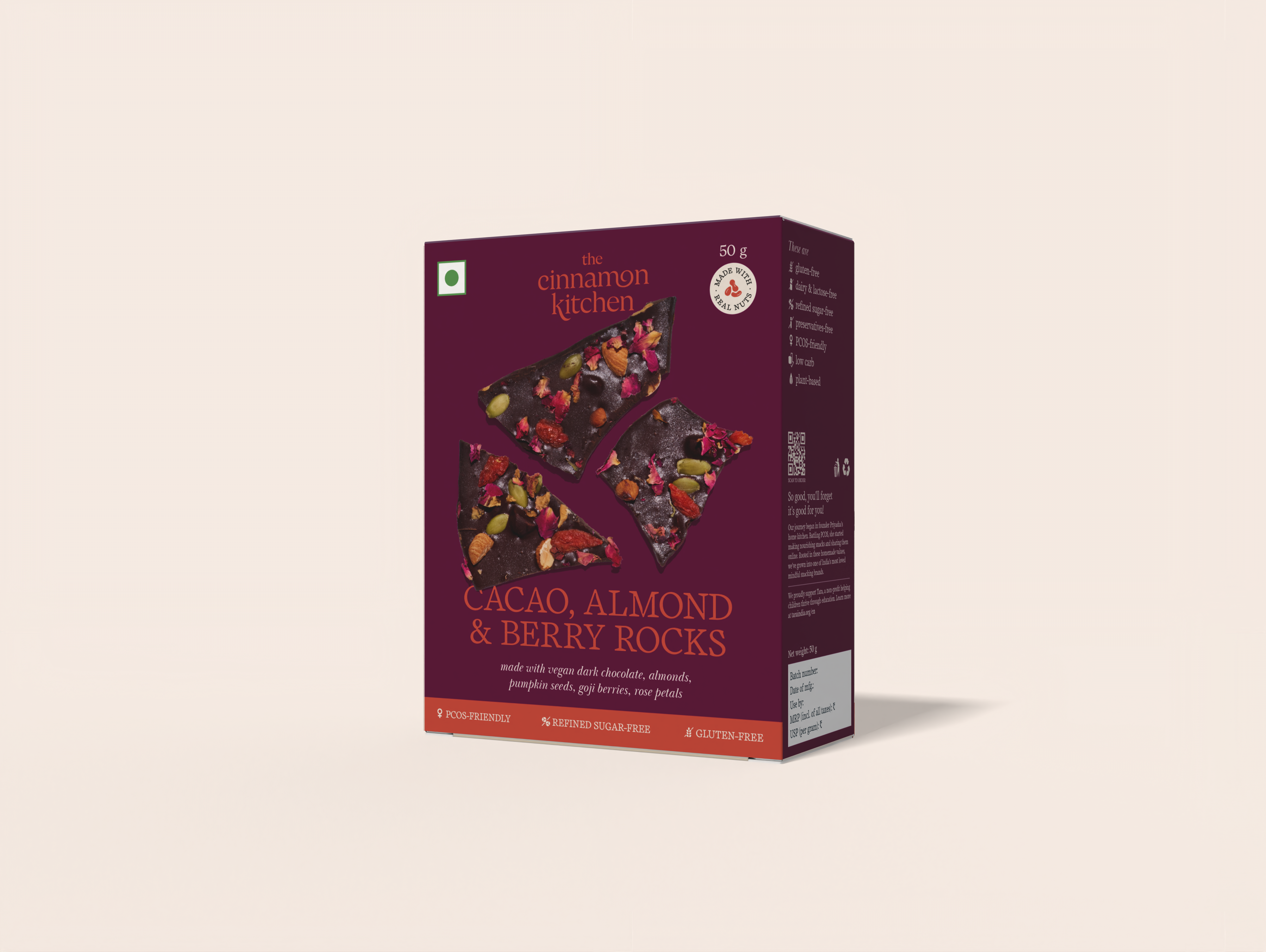 Cacao, Almond & Berry Rocks