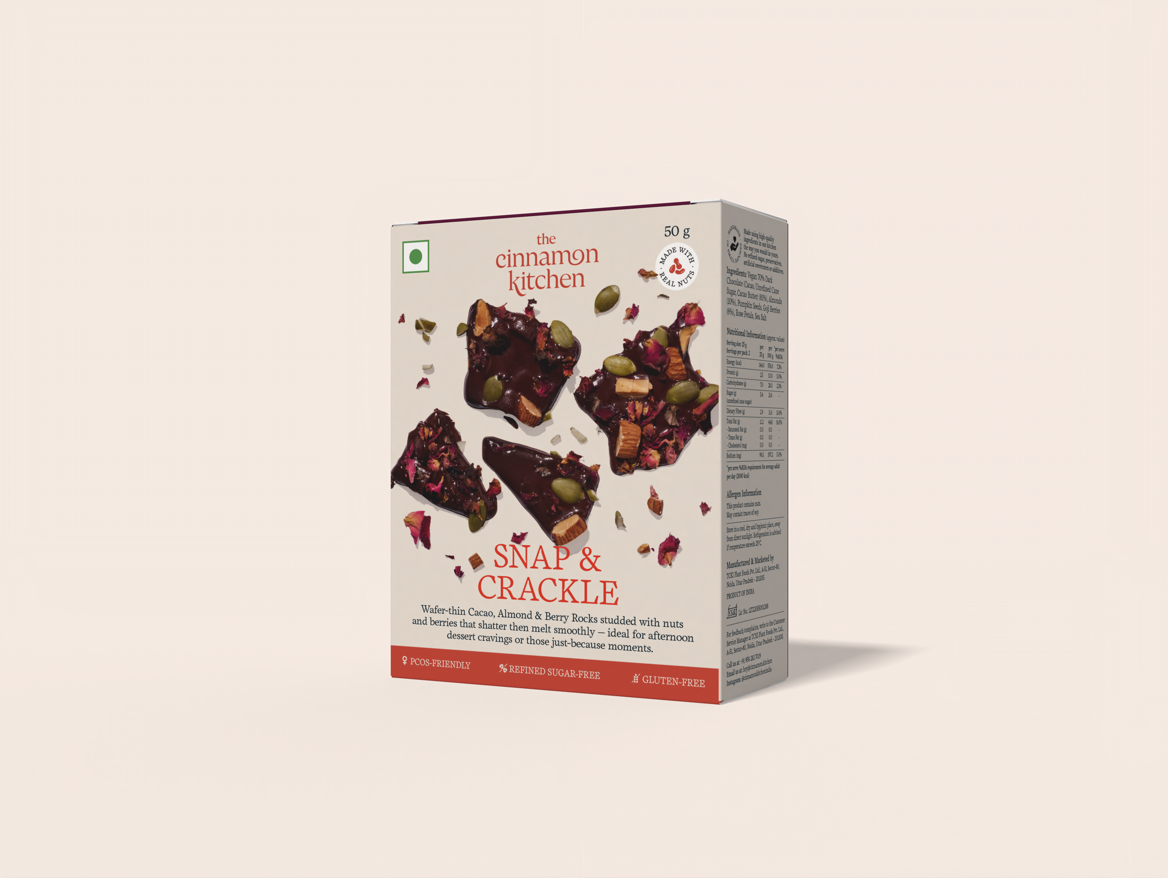 Cacao, Almond & Berry Rocks