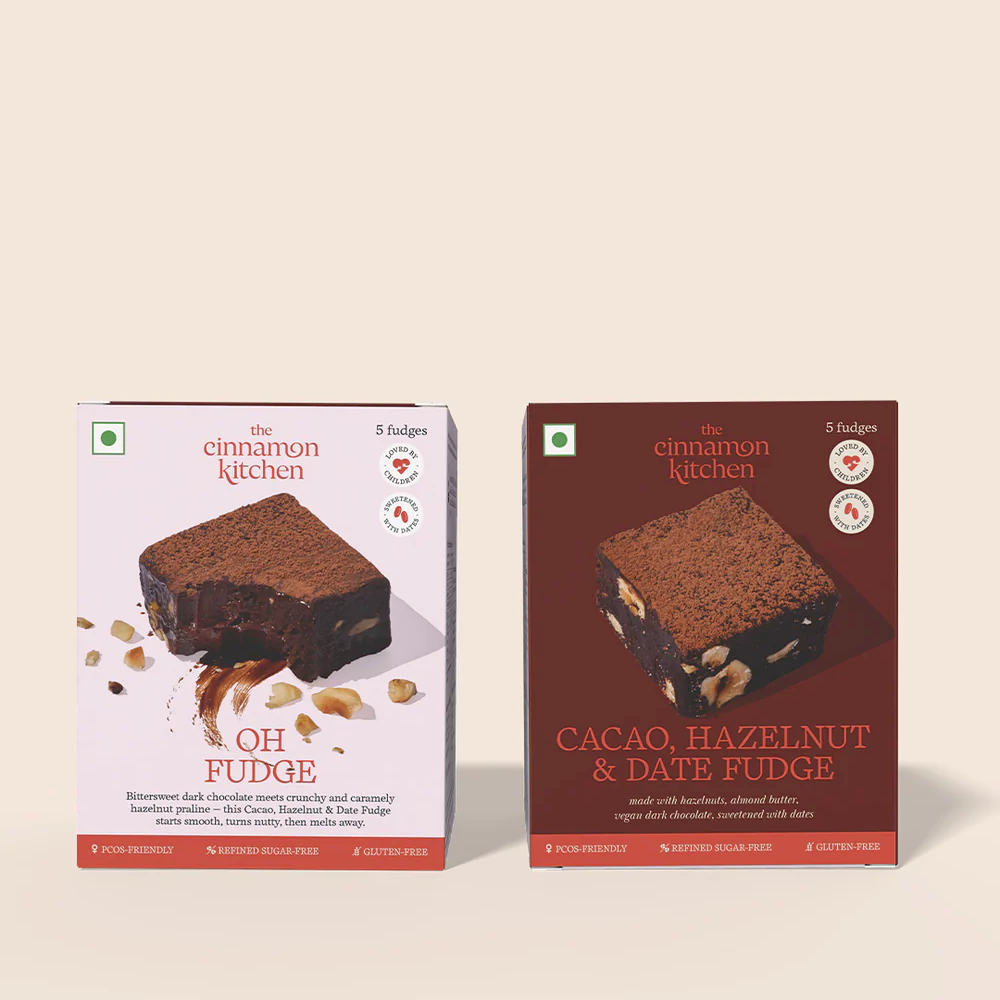 Cacao, Hazelnut & Date Fudge
