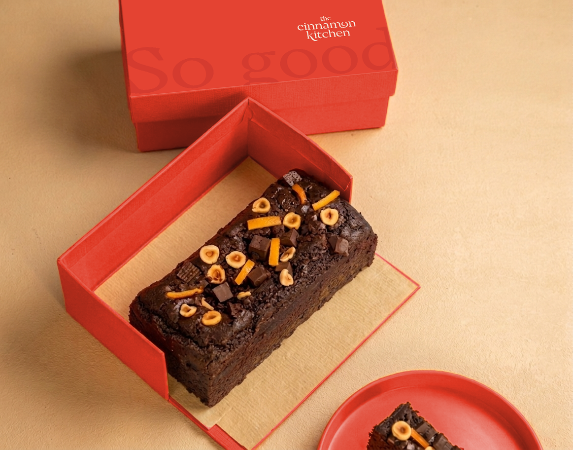 Orange & Cacao Millet Travel Cake