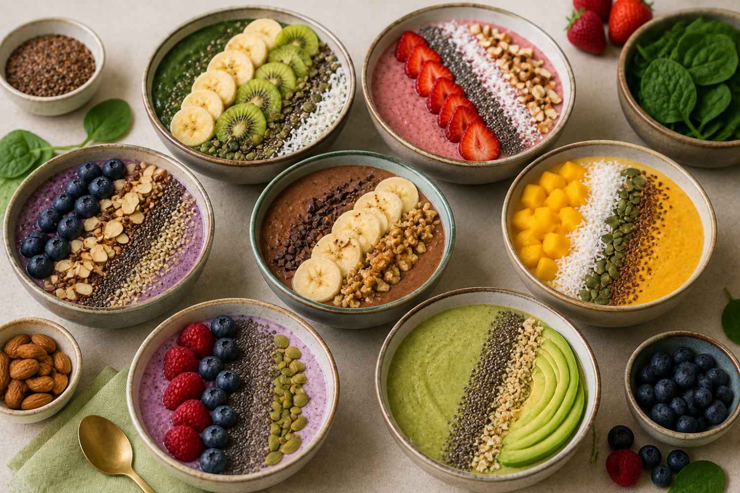7 Healthy Smoothie Bowl Recipes