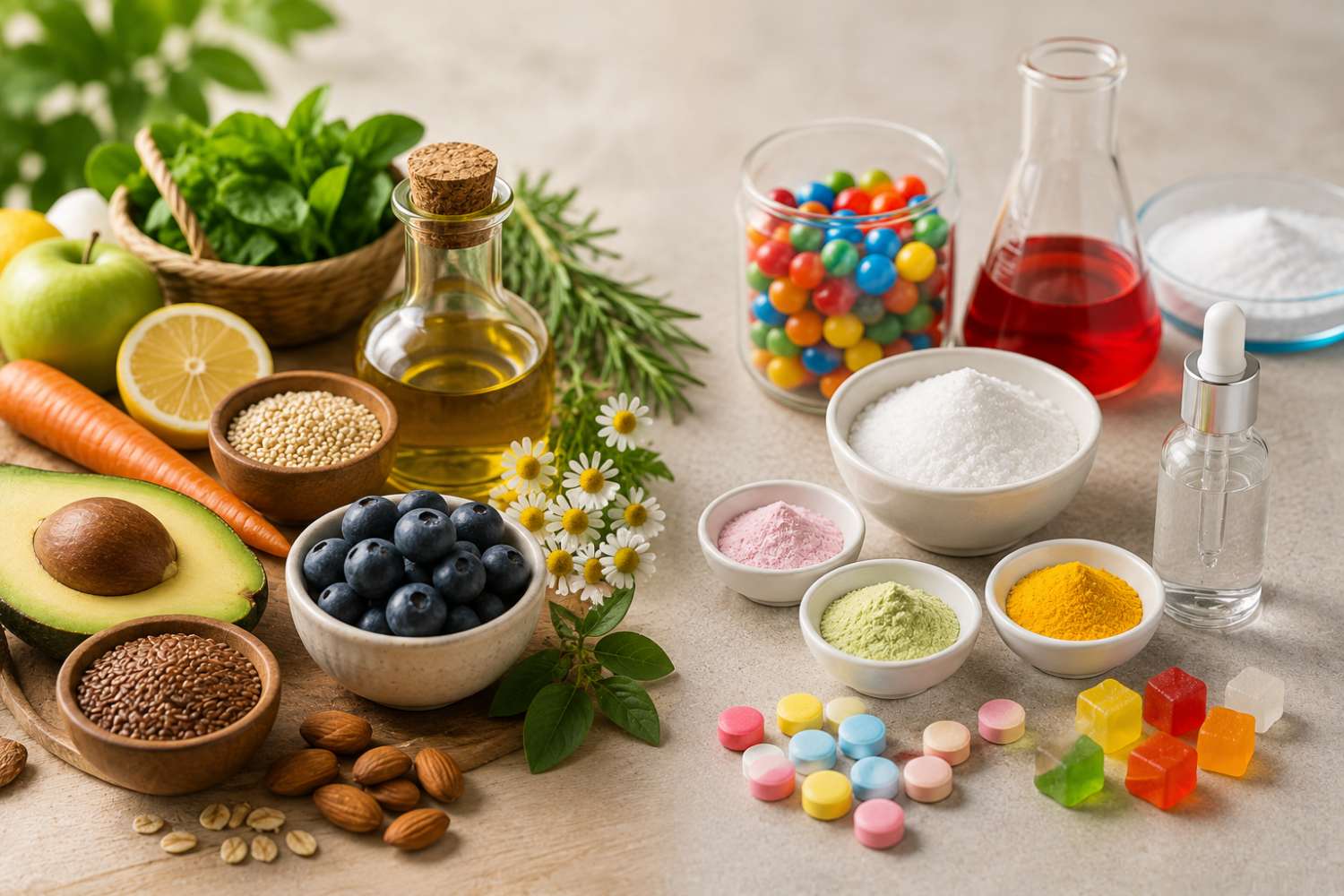 Artificial vs Natural Ingredients