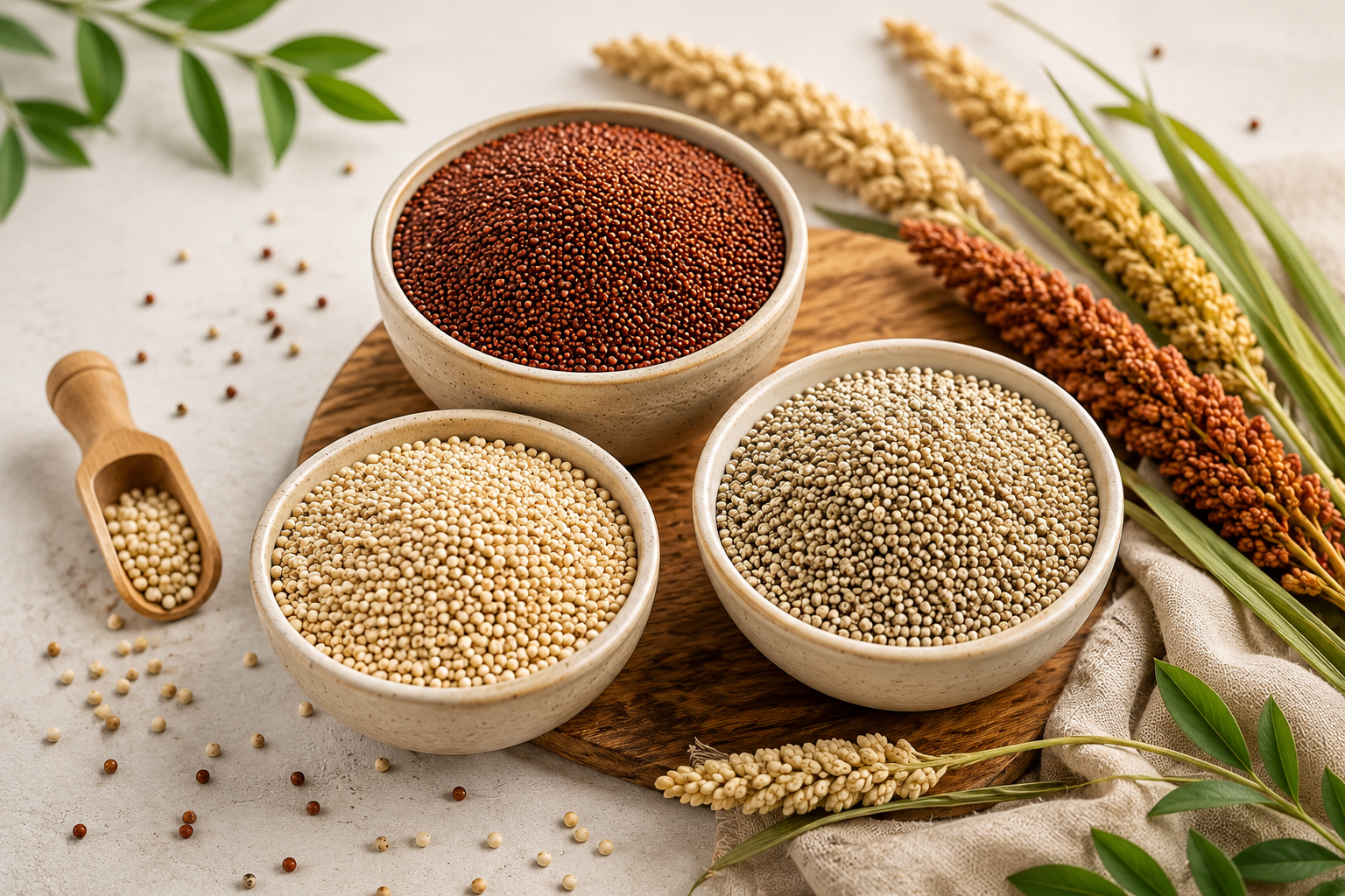 Ragi vs. Jowar vs. Bajra