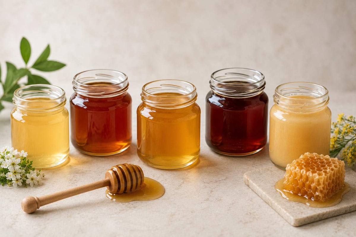 Different Types Of Honey 