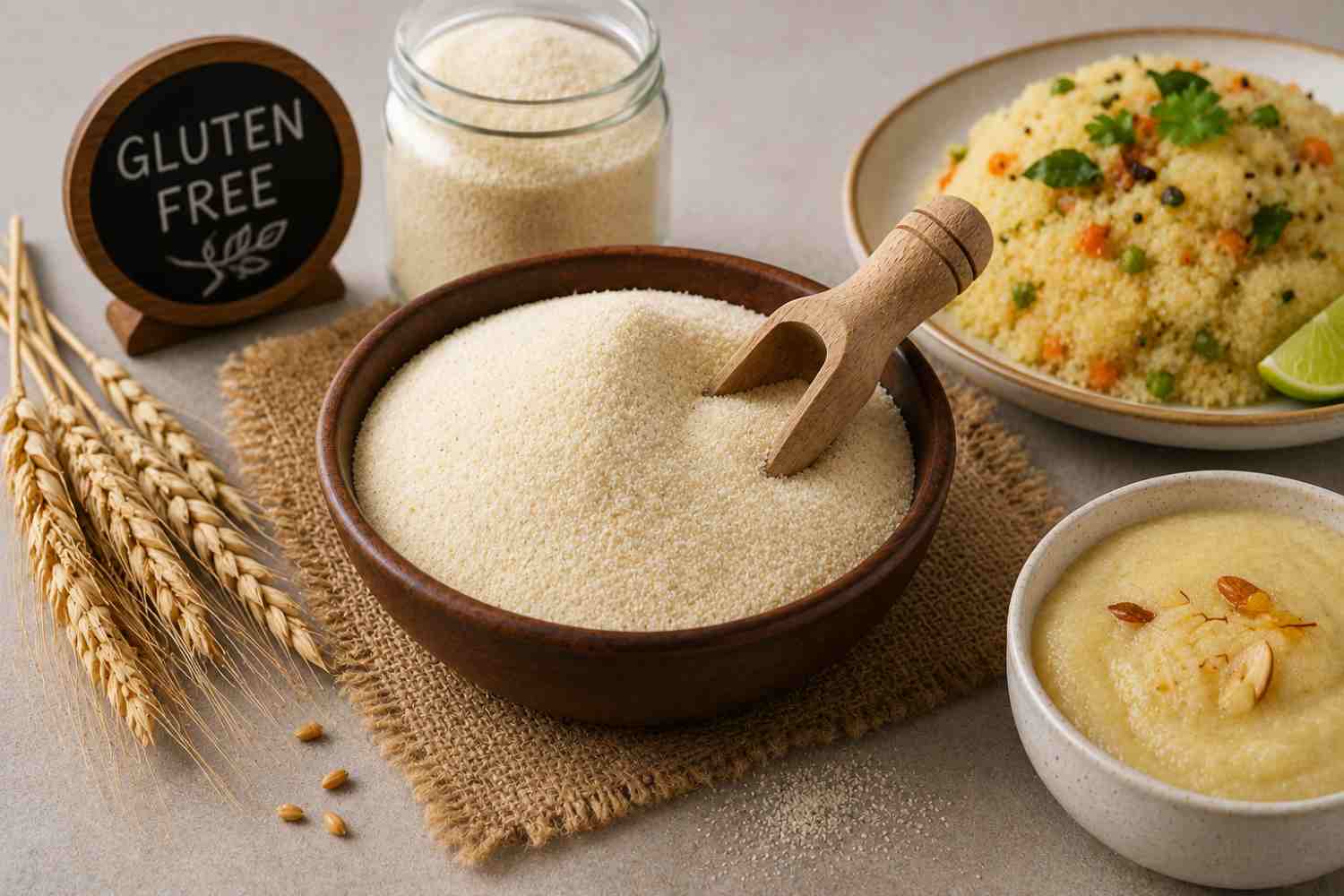 Is Sooji Gluten Free Everything