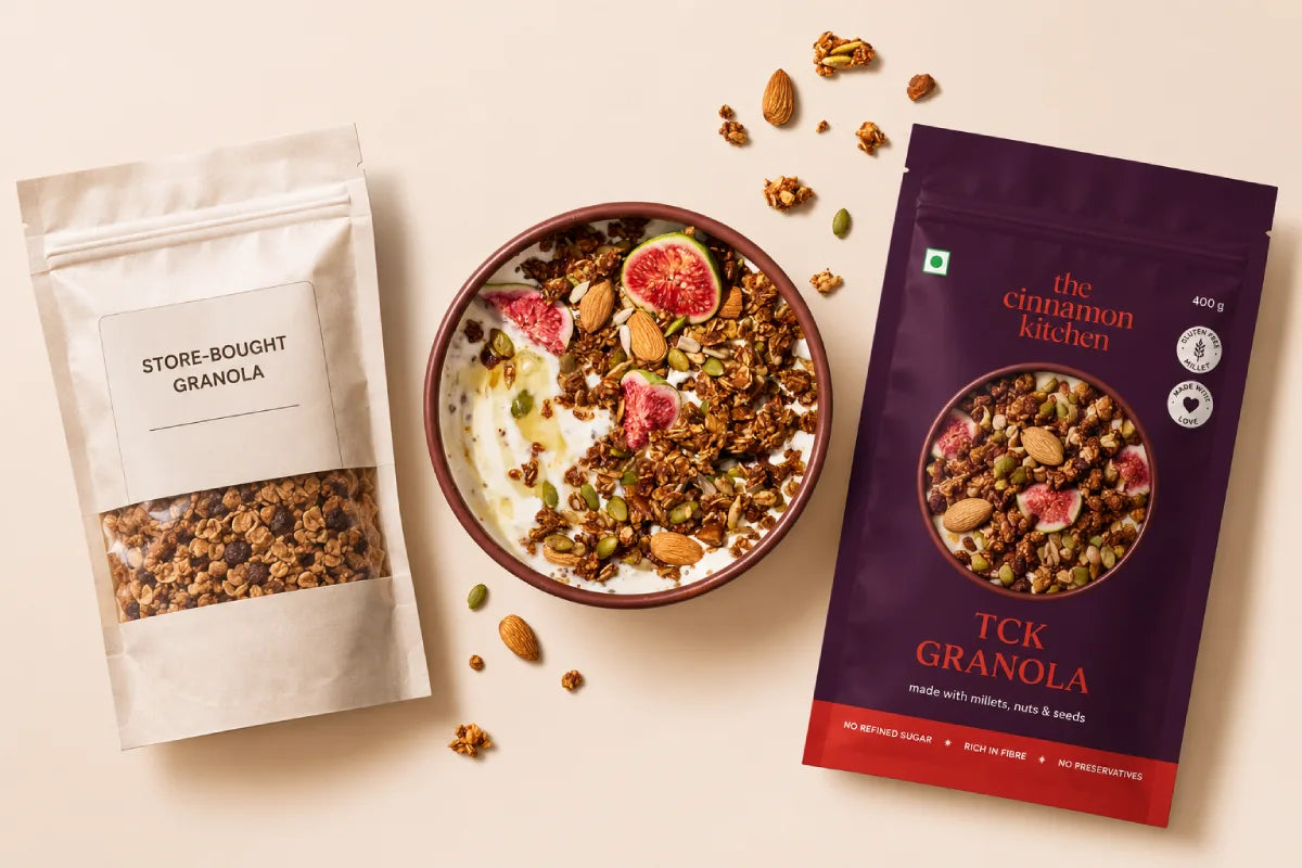 Store-Bought Granola vs TCK Granola_ An Ingredient Label Comparison