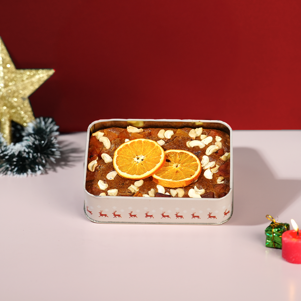 TCK’s Boozy Christmas Cake - Vegan & Gluten Free, 500gm