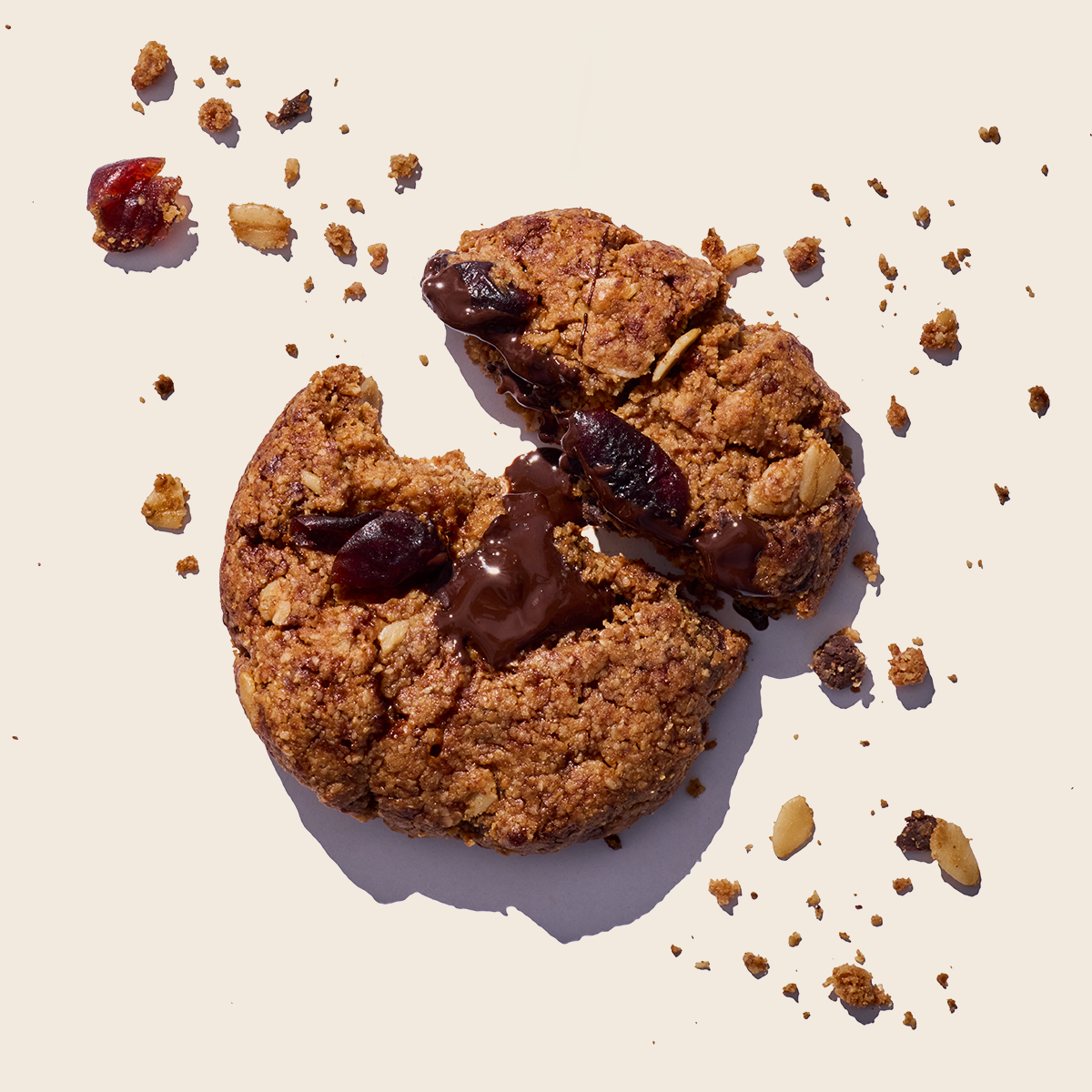 Berry Cacao Oat Cookies