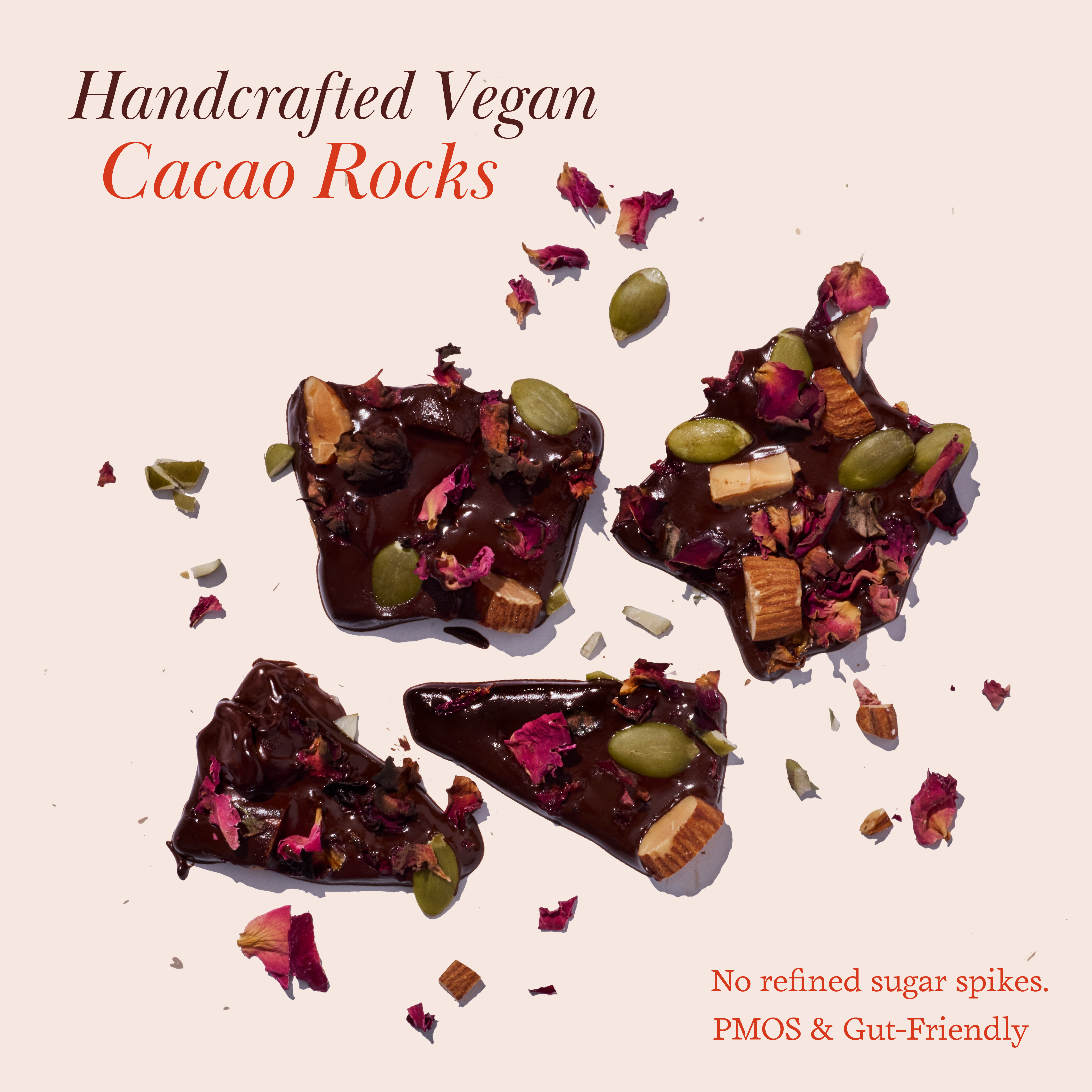 Cacao, Almond & Berry Rocks