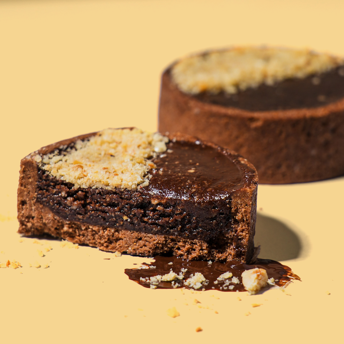 Cacao & Hazelnut Tart