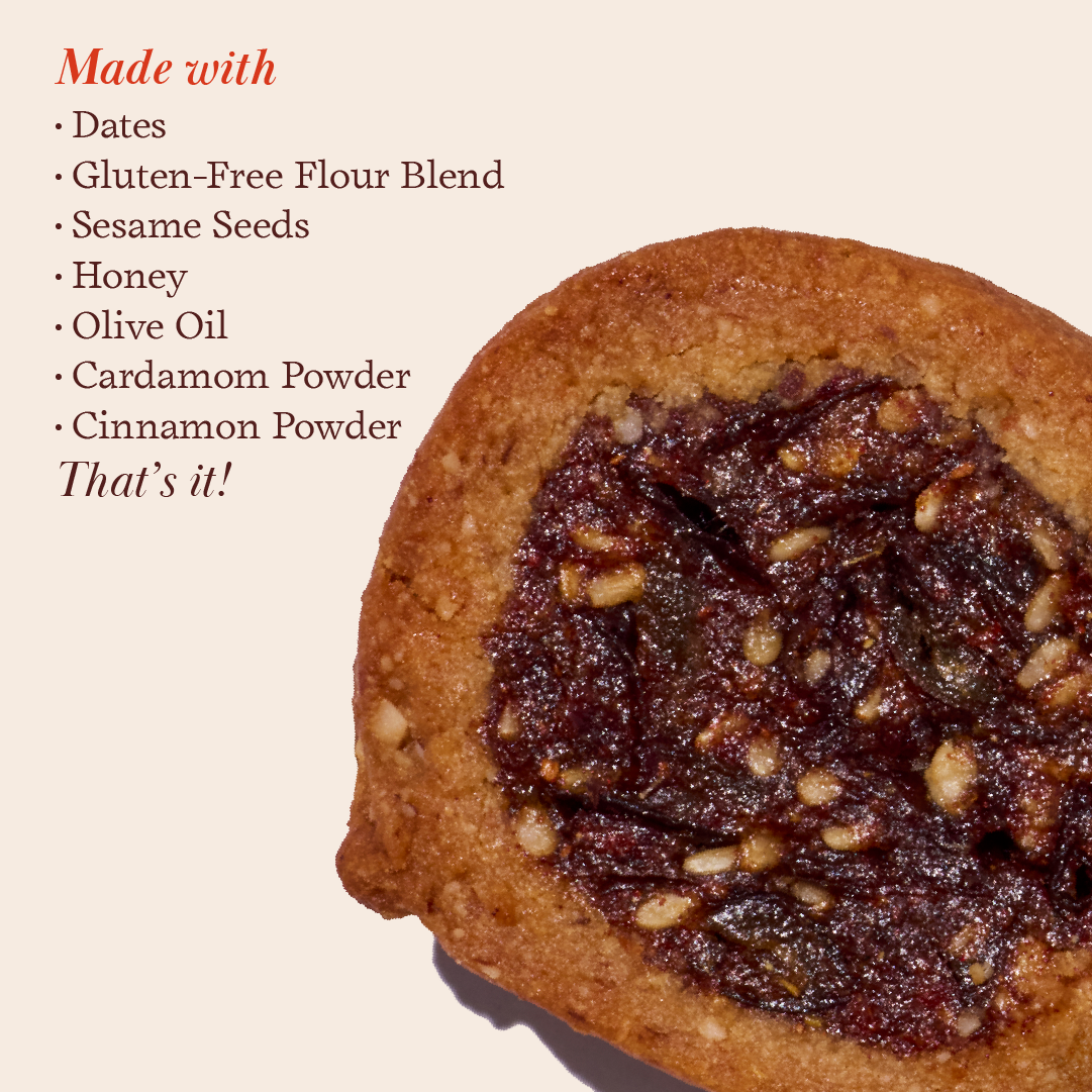 Date & Shortbread Maamoul Cookie