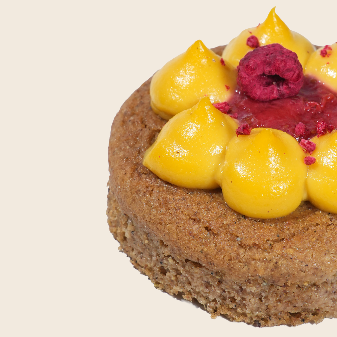 Mango & Strawberry Cream Cake
