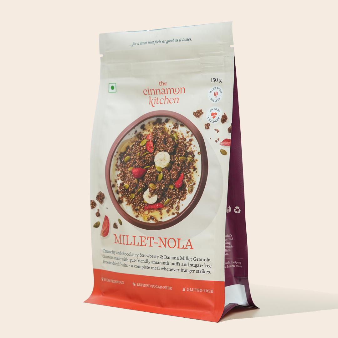 Berry & Banana Millet Granola