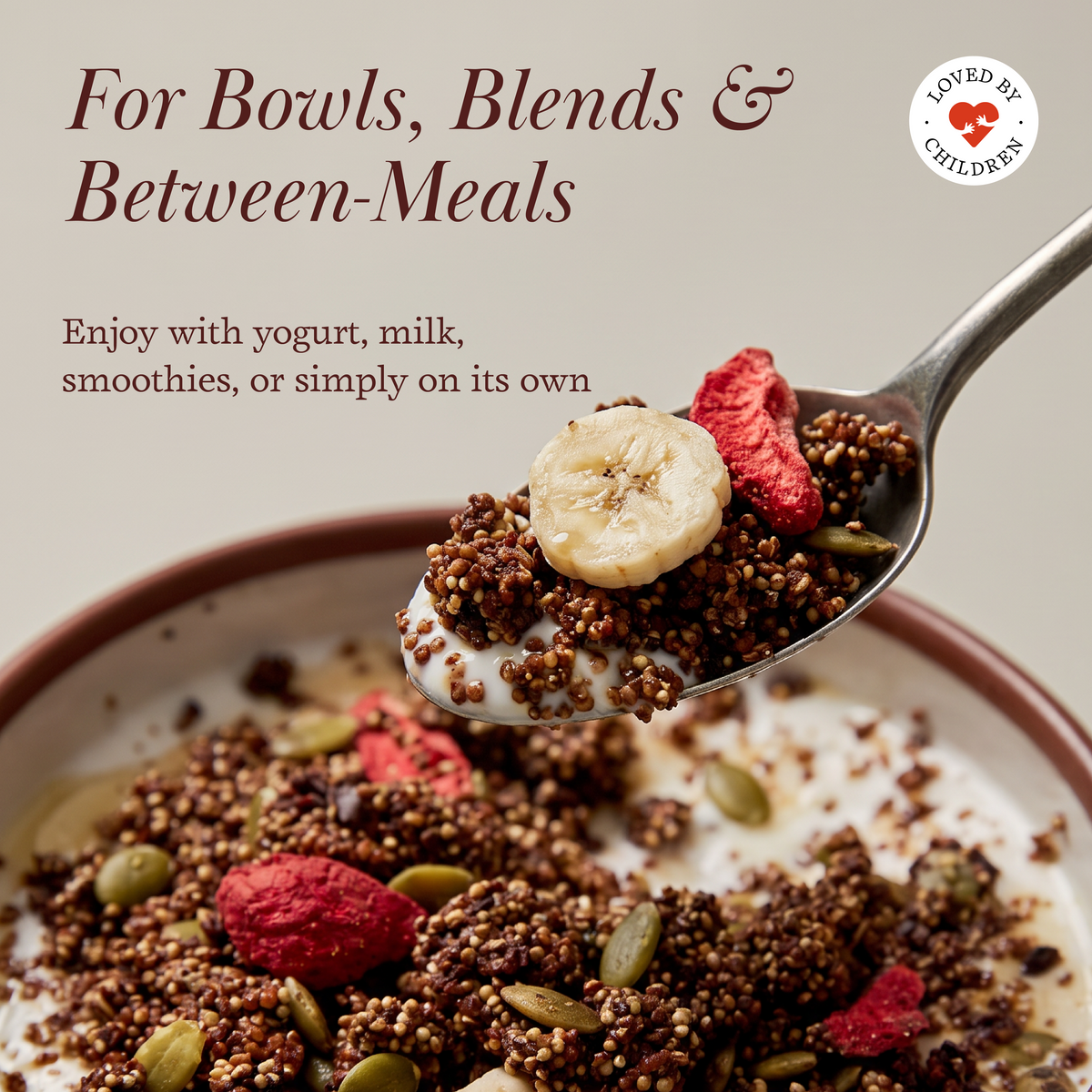 Berry & Banana Millet Granola
