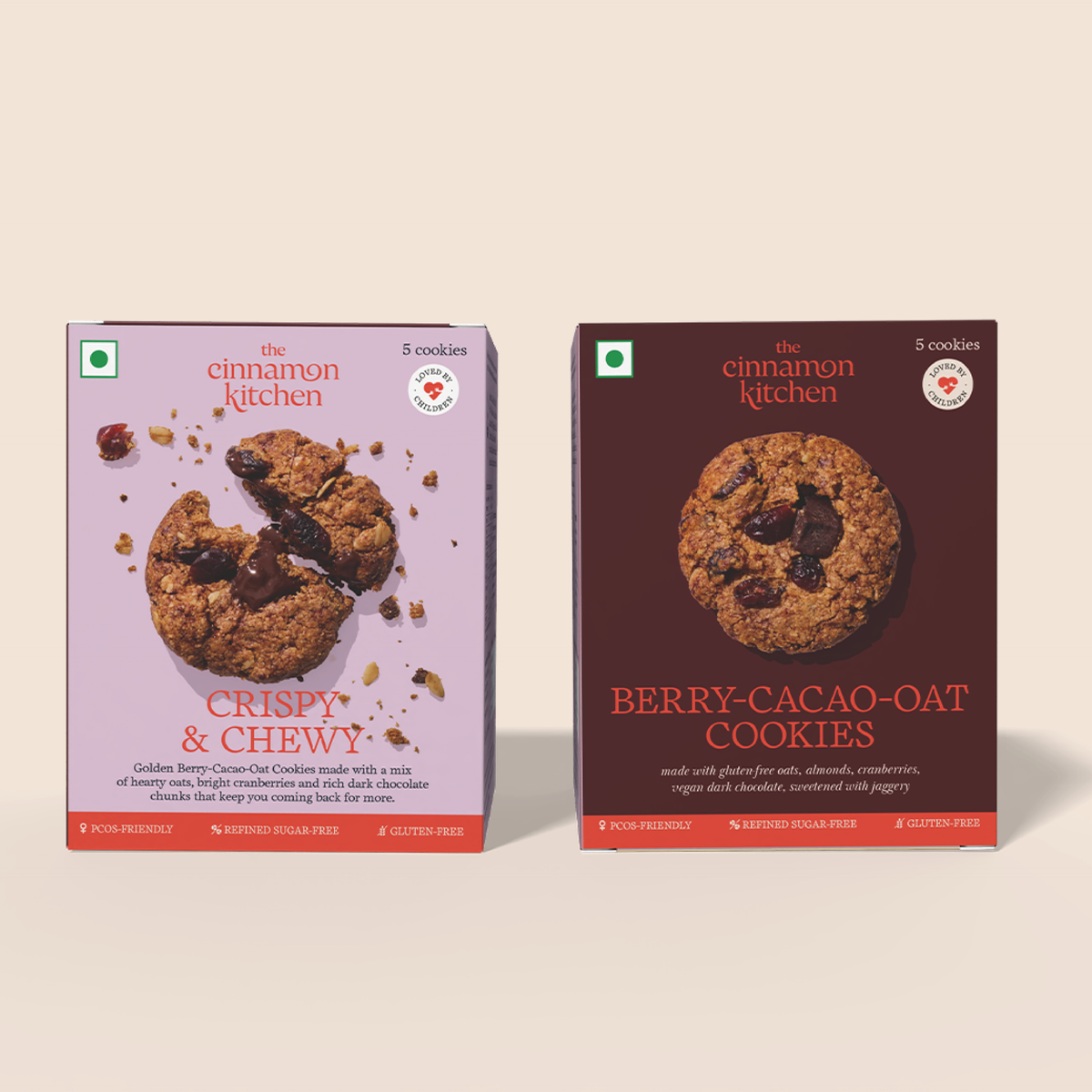 Berry Cacao Oat Cookie