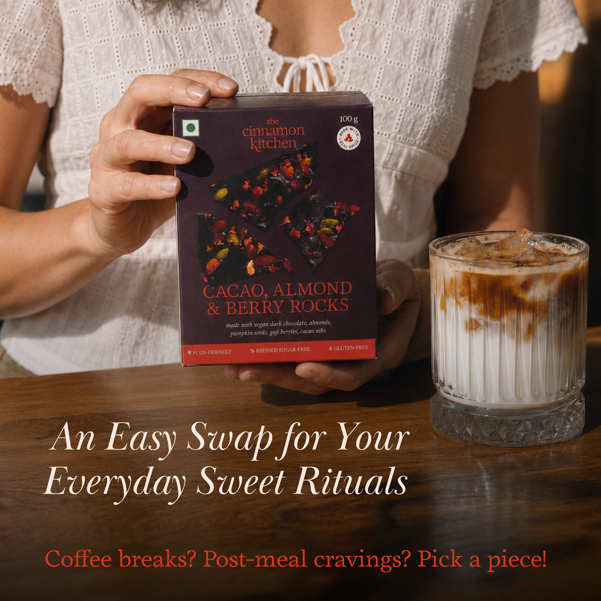 Cacao, Almond & Berry Rocks