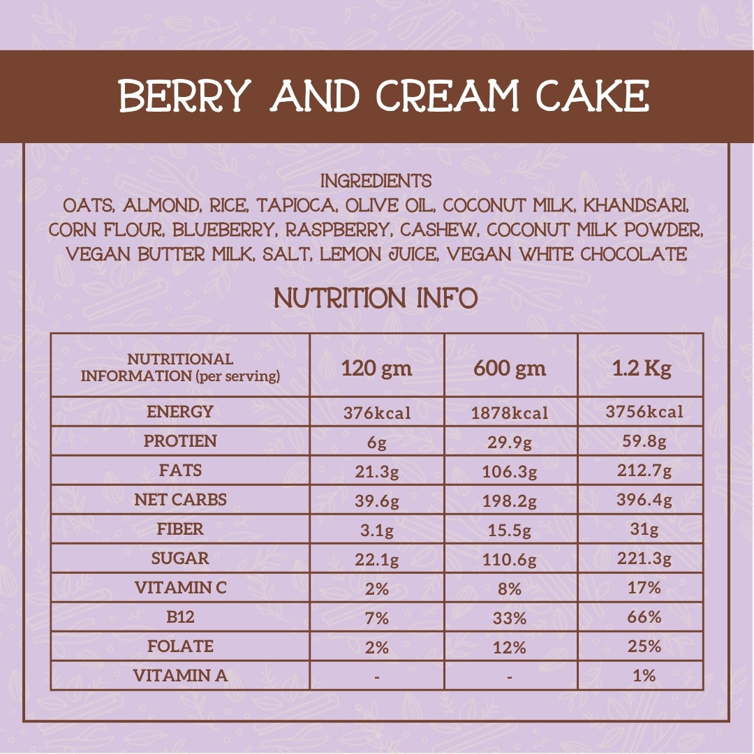Berry & Cream Cake
