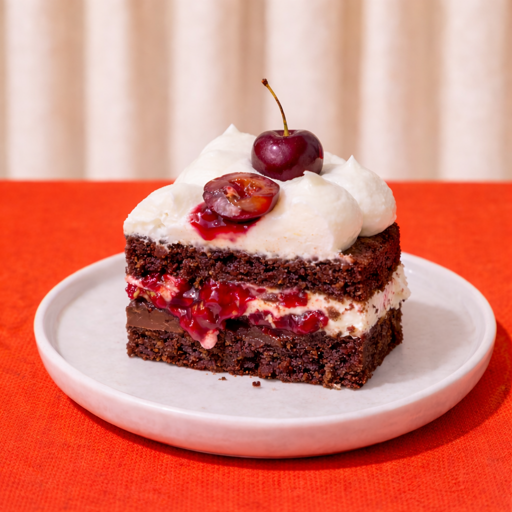 Cherry & Cacao Millet Cake