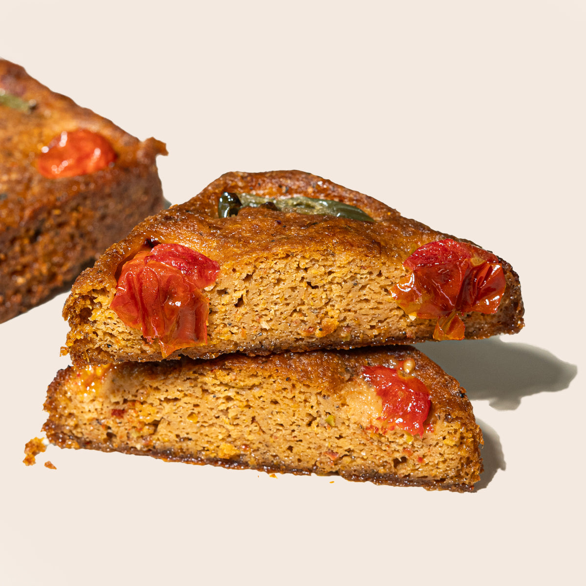 Jalapeno & Sundried Tomato Millet Focaccia