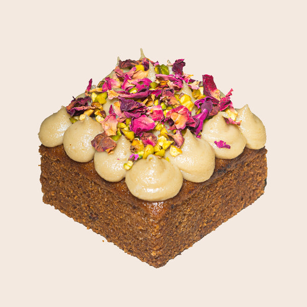 Saffron Almond Orange Cake (Only For Delhi NCR)