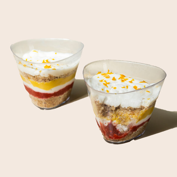 Keto Mango & Strawberry Cake(Only For Delhi NCR)