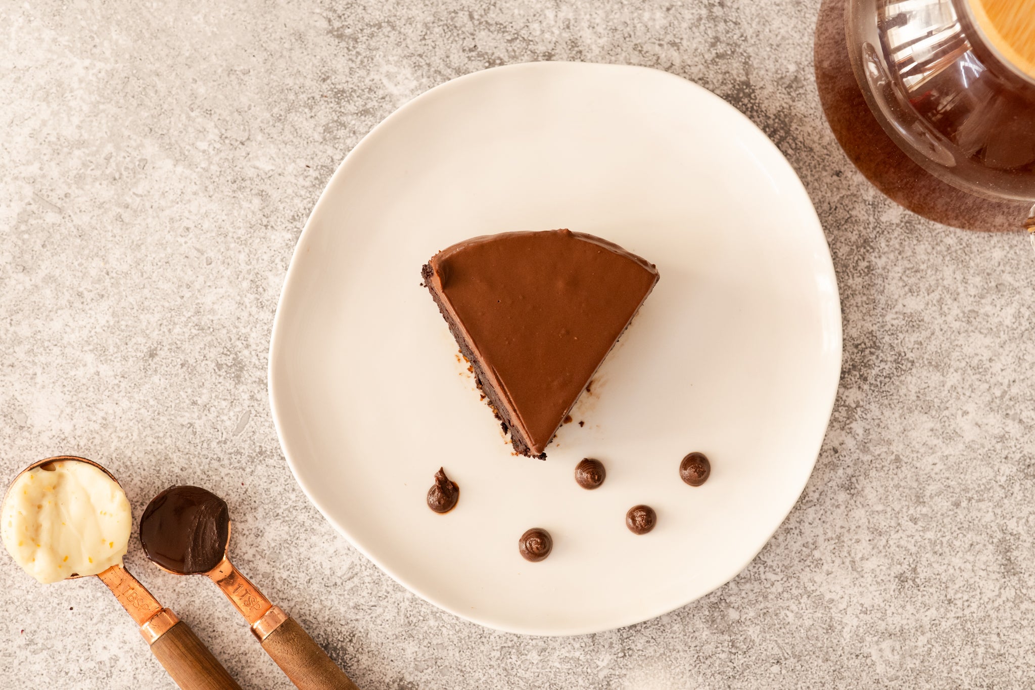 Sugar-Free & Flourless Cacao Cake
