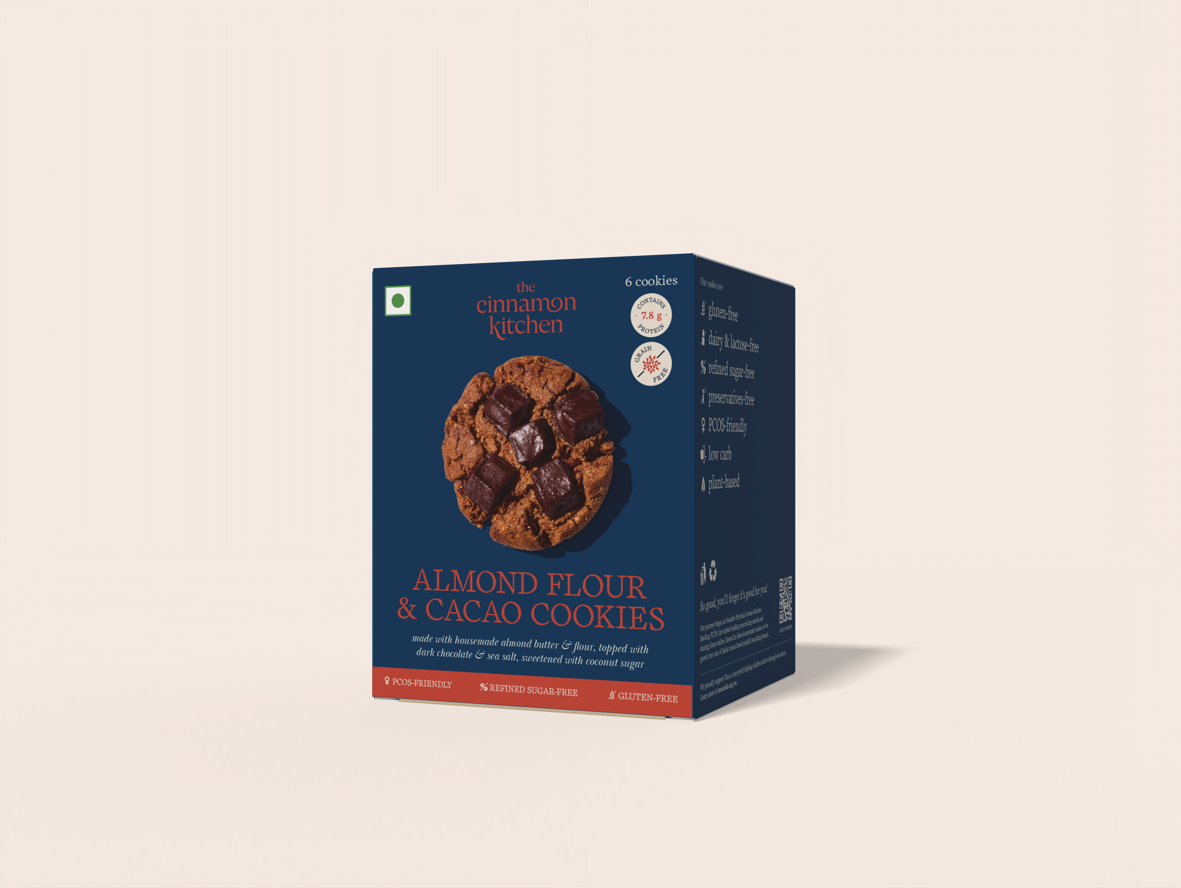 Almond Flour & Cacao Cookies