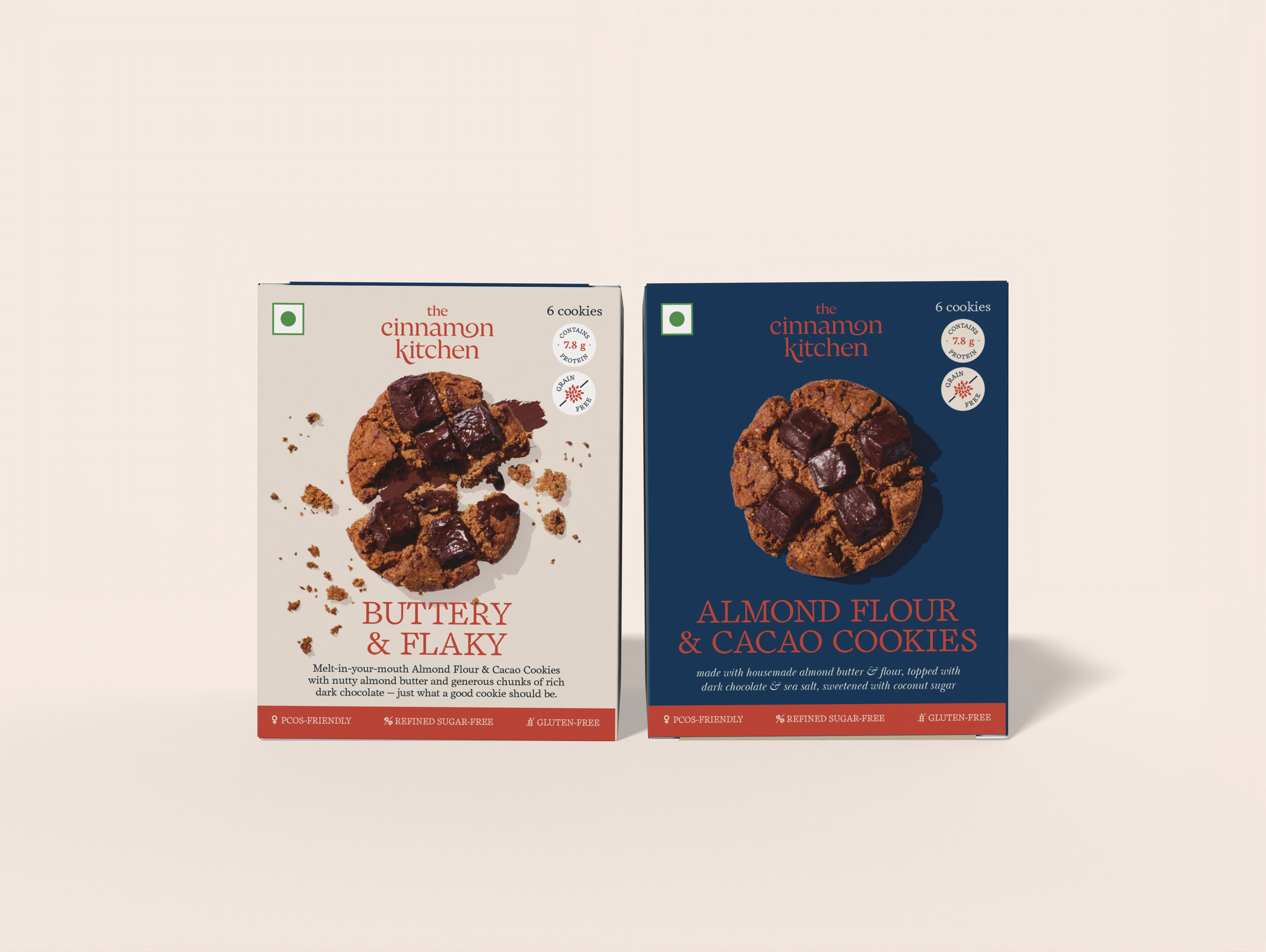 Almond Flour & Cacao Cookies